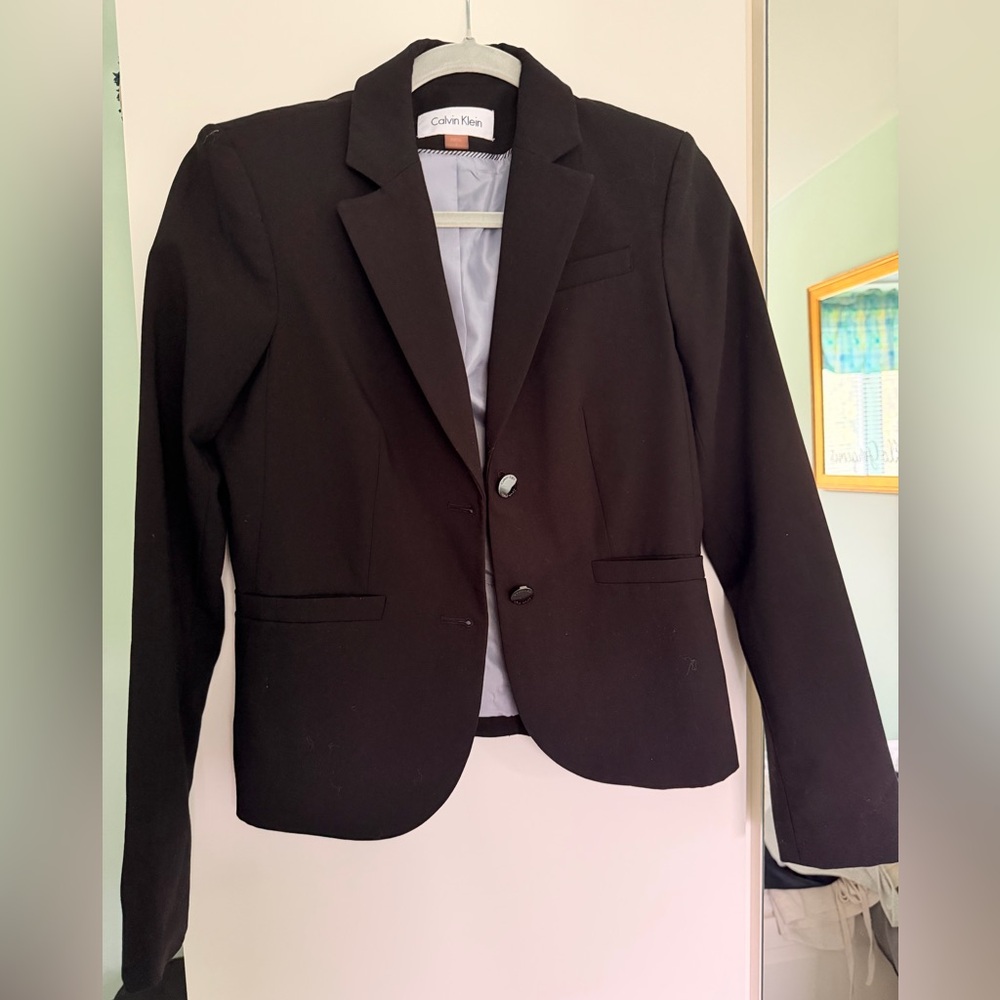 Calvin Klein Black Women's Tailored Blazer
